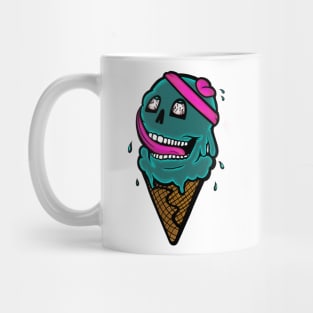 TEAL Skull Cone Mug